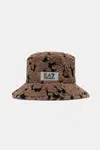 Klobouk EA7 Emporio Armani hnědá barva, AF16373.7W000708