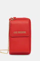 Peněženka Love Moschino dámská, červená barva, JC5701PP1NLD0500