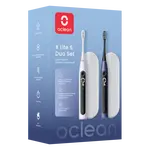 OCLEAN X Lite S DUO Set, Dark Blue + Grey, sonické kartáčky 2 ks