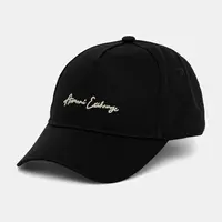 Bavlněná baseballová čepice Armani Exchange bílá barva, s aplikací, XW000956 AF13848