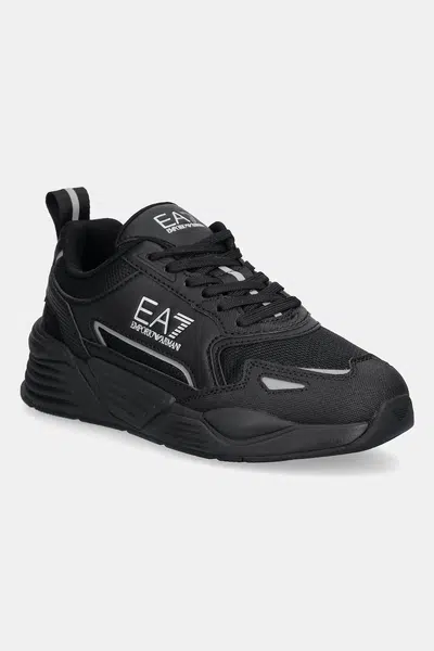 Tenisky EA7 Emporio Armani pánské, černá barva, AF18447.7X000308.MC026