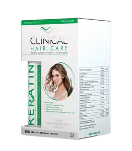 CLINICAL Hair-Care 120 tobolek + Keratin regenerační kúra 100 ml