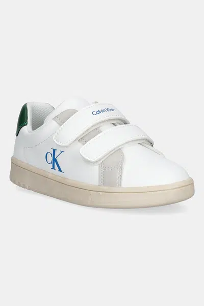 Dětské tenisky Calvin Klein Jeans bílá barva, V1X9-83152