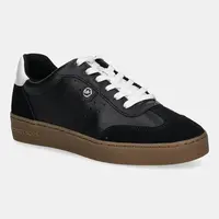 Kožené tenisky MICHAEL Michael Kors Scotty dámské, černá barva, 43F4SCFS5L.001