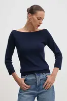 Svetr United Colors of Benetton dámský, tmavomodrá barva, lehký