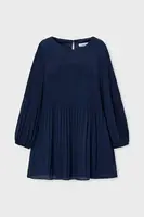 Šaty Mayoral tmavomodrá barva, mini, 4922