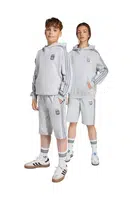 Dětské kraťasy adidas Originals šedá barva, s aplikací, nastavitelný pas, JW7733
