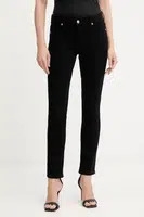 Džíny Versace Jeans Couture dámské, černá barva, 79HAB5J1 CDW00