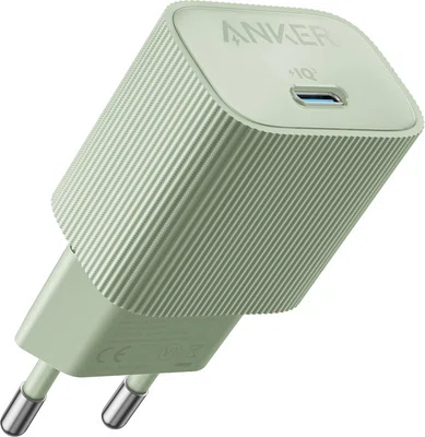 Anker 511 Nano 4 30W, USB-C Nabíječka do sítě zelená