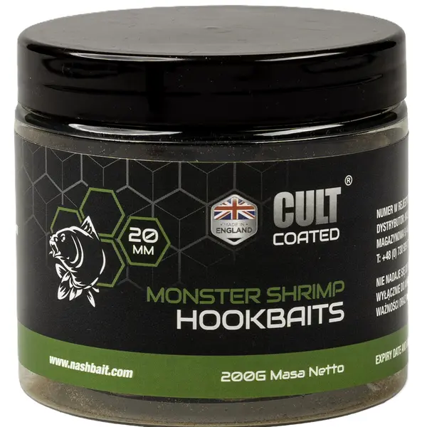 Nash boilie signal coated hookbaits monster shrimp - 24 mm 12 ks