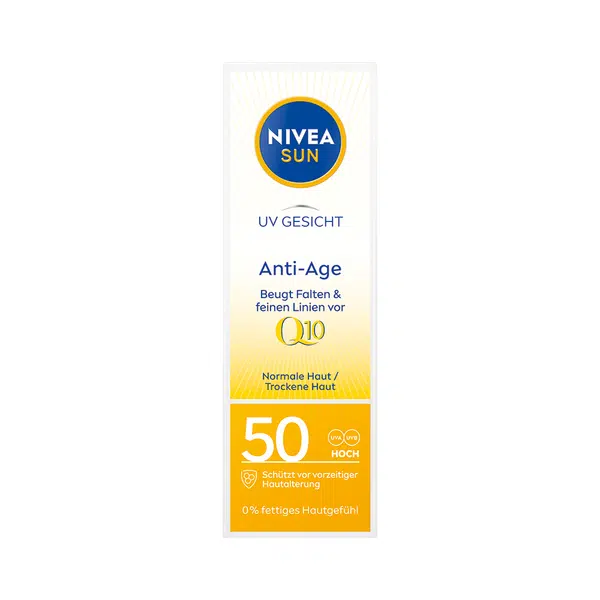 Nivea SUN Anti-Age Q10 SPF 50 opalovací krém 50 ml
