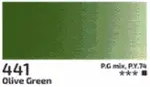 Akrylová barva Rosa 75ml – 441 olive green