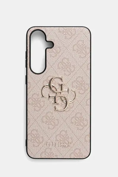 Obal na telefon Guess Samsung Galaxy S25+ růžová barva, GUHCS25M4GMGPI