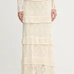 Sukně Hoss Intropia béžová barva, maxi, áčková, 8422449