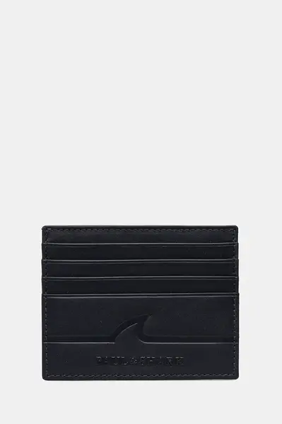 Kožené pouzdro na karty Paul&Shark tmavomodrá barva, 14318109