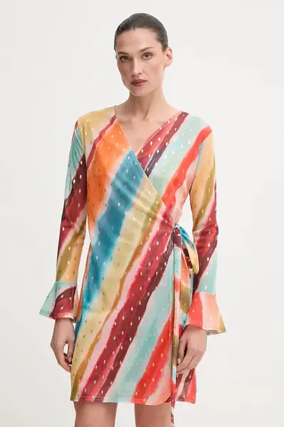 Šaty Never Fully Dressed oranžová barva, mini, NFDDR2797