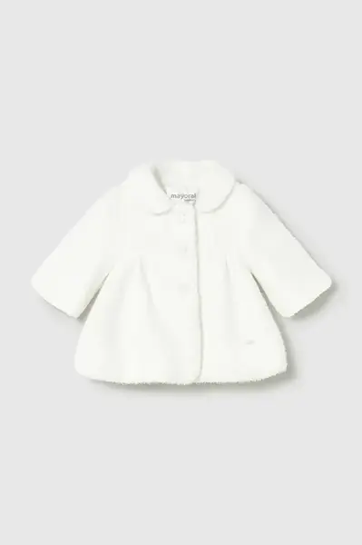 Dětský kabátek Mayoral Newborn béžová barva, 2401