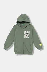 Dětská bavlněná mikina United Colors of Benetton