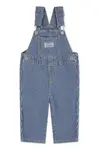 Dětské džínové lacláče Levi's RAILROAD STRIPE OVERALL