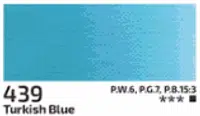 Akrylová barva Rosa 75ml – 439 turkish blue