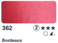 Akvarelová barva Horadam 1/2 – 362 Bordeaux