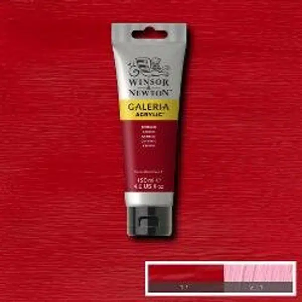 Akrylová barva Galeria 1000ml – 203 crimson