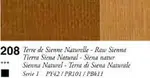 Sennelier oil stick 38ml – 208 Raw Sienna