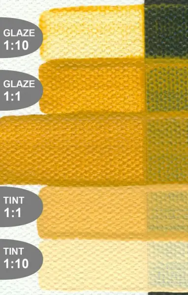 Akryl Golden Fluid 30ml – 2410 Yellow Oxide