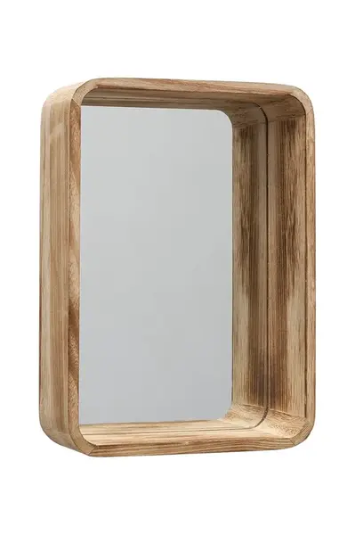 Nástěnné zrcadlo Boltze Georgina 40 x 30 cm béžová barva