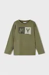 Bavlněné tričko s dlouhým rukávem Mayoral