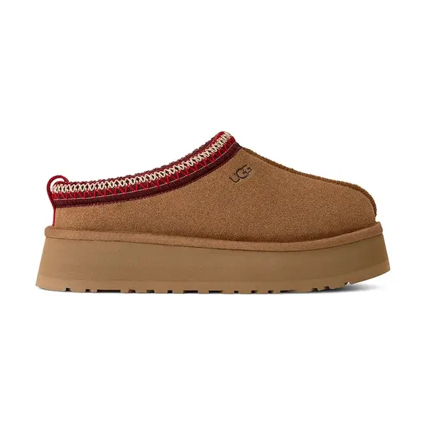 Semišové papuče UGG Tazz II hnědá barva, 1174471.CHE