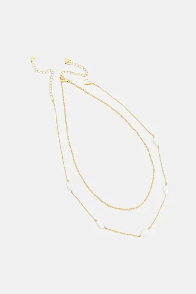 Pozlacený náhrdelník Aldo 2-pack