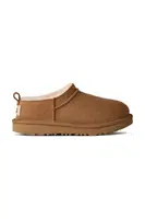Dětské sněhule UGG CLASSIC MICRO hnědá barva, 1174410K