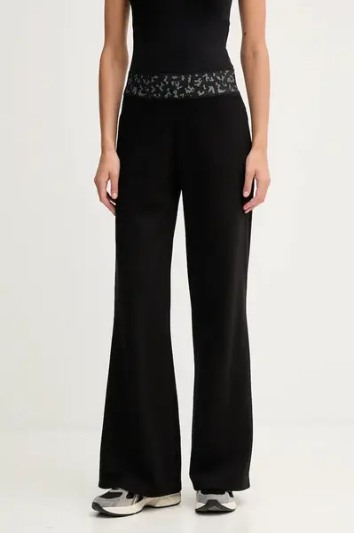 Tepláky EA7 Emporio Armani dámské, černá barva, AF18880.7W000667