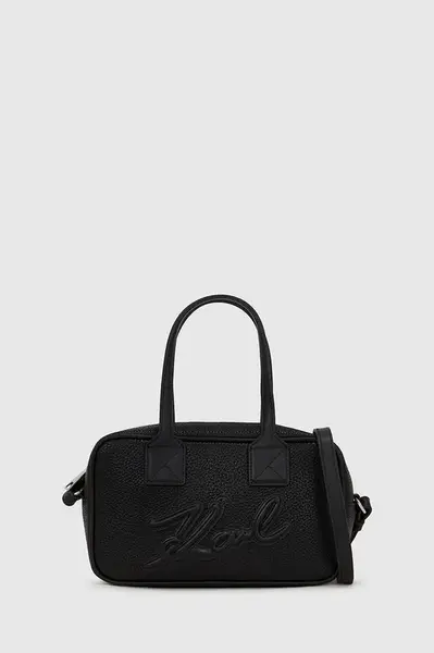 Kabelka Karl Lagerfeld K/SKUARE černá barva, A4W30047