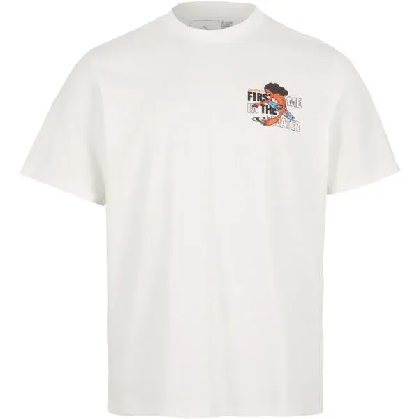 O'Neill SURF DUDE Pánské tričko, bílá, velikost