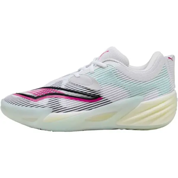 Puma ALL-PRO NITRO 2 Pánská basketbalová obuv, bílá, velikost 42.5