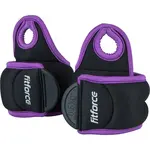 Fitforce WRIST 2 x 0,5 KG Závaží na zápěstí, černá, velikost 0,5 KG