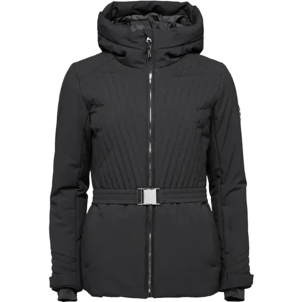Willard RISANA Dámská prošívaná lyžařská bunda, černá, velikost XXL