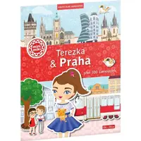 ELLA & MAX TEREZKA & PRAHA Město plné samolepek, mix, velikost