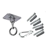 BUSHIDO DBX HOLDER Stropní držák na boxovací pytel, stříbrná, velikost