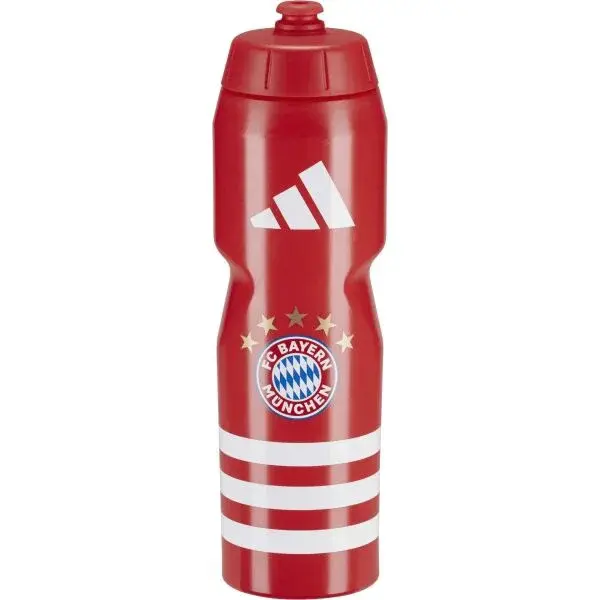 adidas FC BAYERN BOTTLE 0.75 L Sportovní láhev, červená, velikost 750 ML