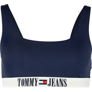 Tommy Hilfiger TJ ARCHIVE-BRALETTE Dámský vrchní díl plavek, tmavě modrá, velikost