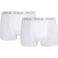 Fila MAN BOXERS 2 PACK Pánské boxerky, bílá, velikost