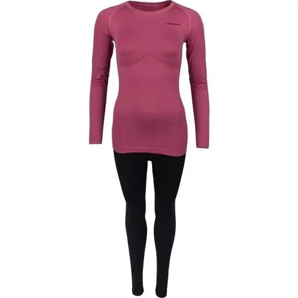 Arcore WILMA Dámské funkční termoprádlo, vínová, velikost