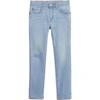 GAP V-SKINNY Chlapecké džíny, světle modrá, velikost 7Y