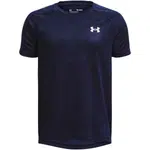 Under Armour TECH 2.0 Chlapecké sportovní triko, tmavě modrá, velikost XS