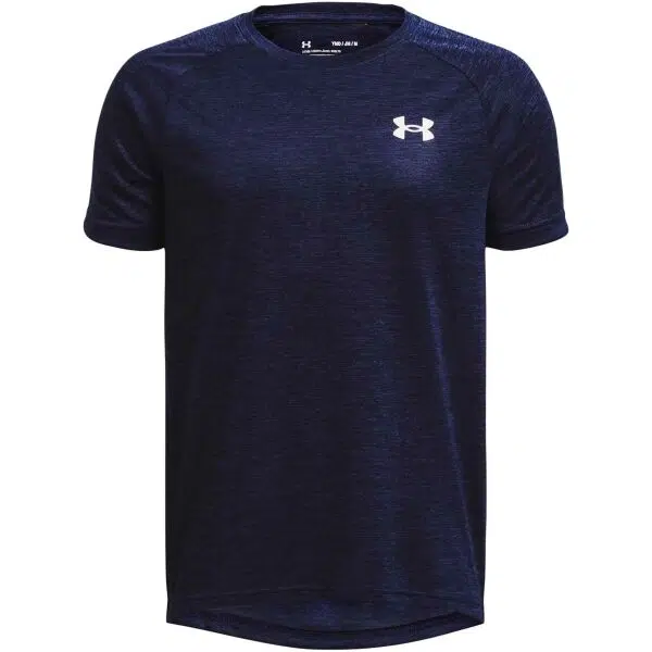 Under Armour TECH 2.0 Chlapecké sportovní triko, tmavě modrá, velikost XS