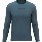 Hannah BINE L/S Pánské tričko s dlouhým rukávem, tmavě modrá, velikost