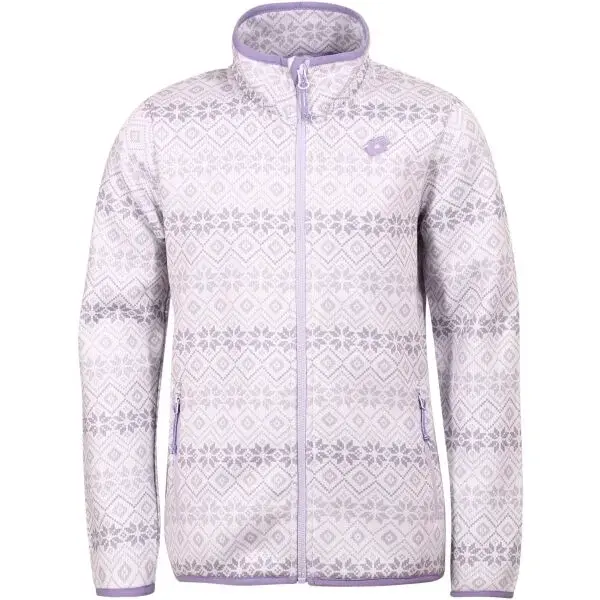 Lotto VLOCKA Dívčí mikina svetrového vzhledu, světle modrá, velikost 164-170